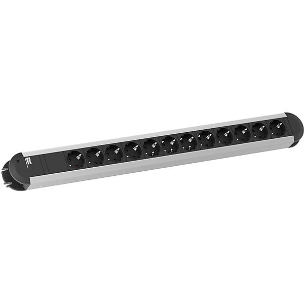 BACHMANN Steckdosenleiste 12f. ohne Wippschalter 331.012